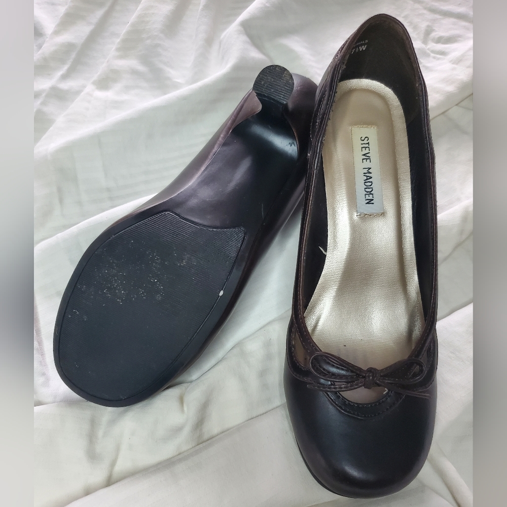 Steve Madden Round Toe Mini Heels